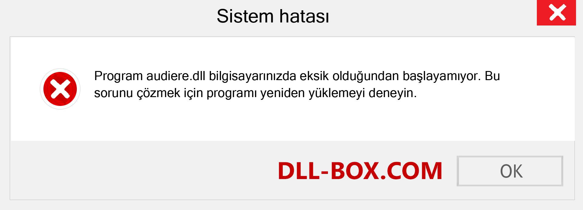 audiere.dll dosyası eksik mi? Windows 7, 8, 10 için İndirin - Windows'ta audiere dll Eksik Hatasını Düzeltin, fotoğraflar, resimler